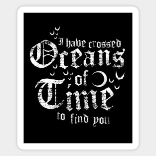 Oceans of Time - Vampire - Vintage Distressed Gothic Horror Magnet